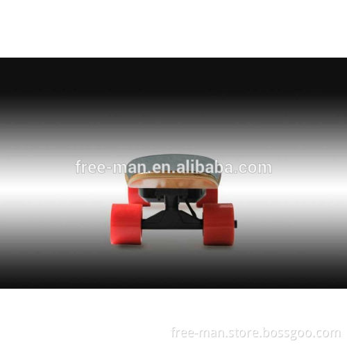 Cheap Christmas /new year factory promotion cheap kids skate board bamboo firber material electric longboard